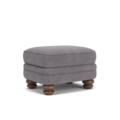 Bay Bridge Ottoman - Charcoal