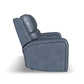 Flexsteel Oasis Power Reclining Loveseat with Console, Power Headrests, Lumbar, Heat & Massage