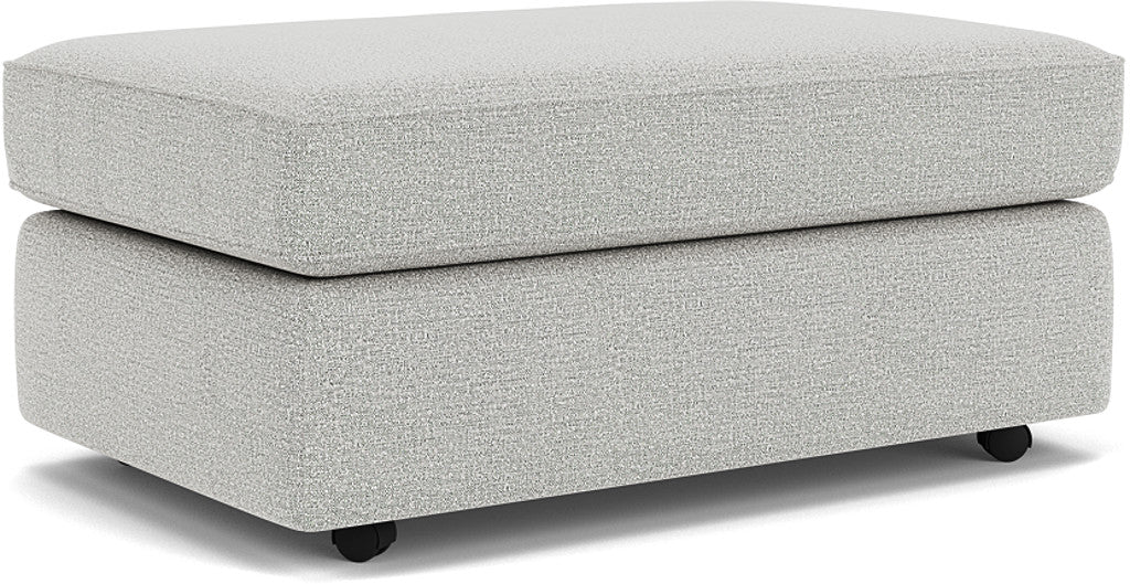Flexsteel Vail Cocktail Ottoman with Casters