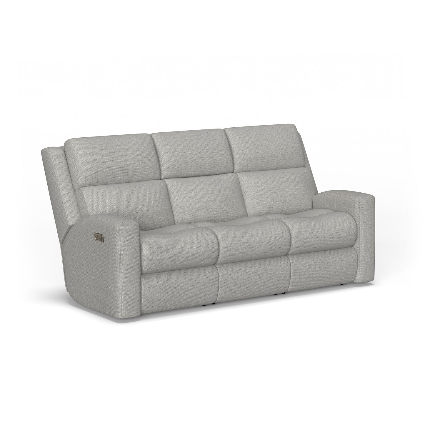 Flexsteel Score Power Reclining Sofa with Power Headrests & Lumbar