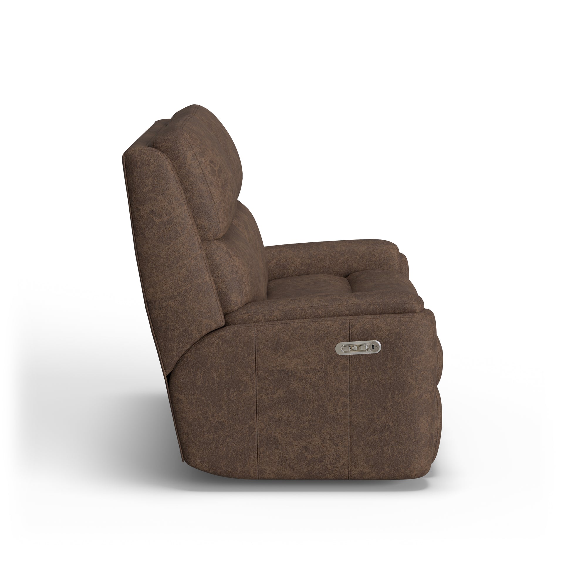 Flexsteel Rio Power Reclining Loveseat with Power Headrests
