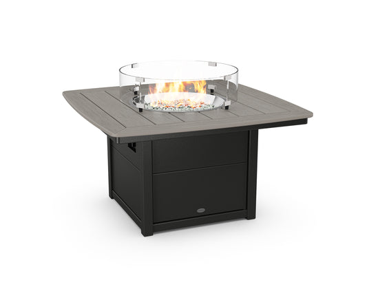 Nautical 42" Fire Pit Table Two Tone