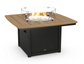 Nautical 42" Fire Pit Table Two Tone