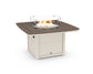 Nautical 42" Fire Pit Table Two Tone
