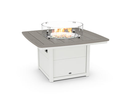 Nautical 42" Fire Pit Table Two Tone
