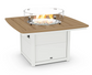 Nautical 42" Fire Pit Table Two Tone