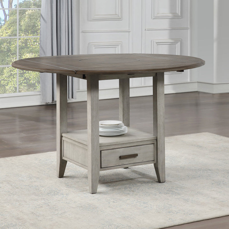 Abacus 5pc Drop-Leaf Counter Dining Set