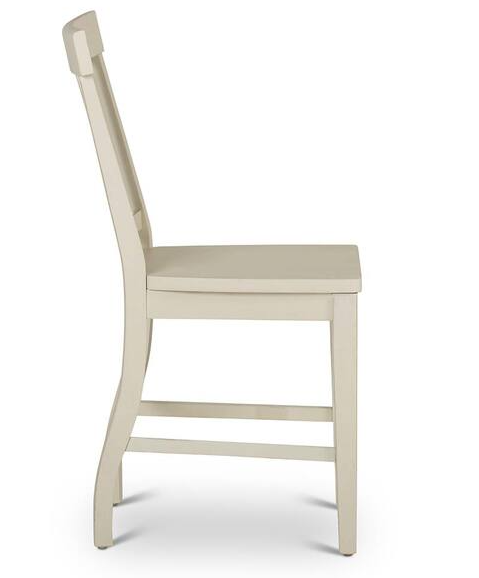 Beige chair on a white background