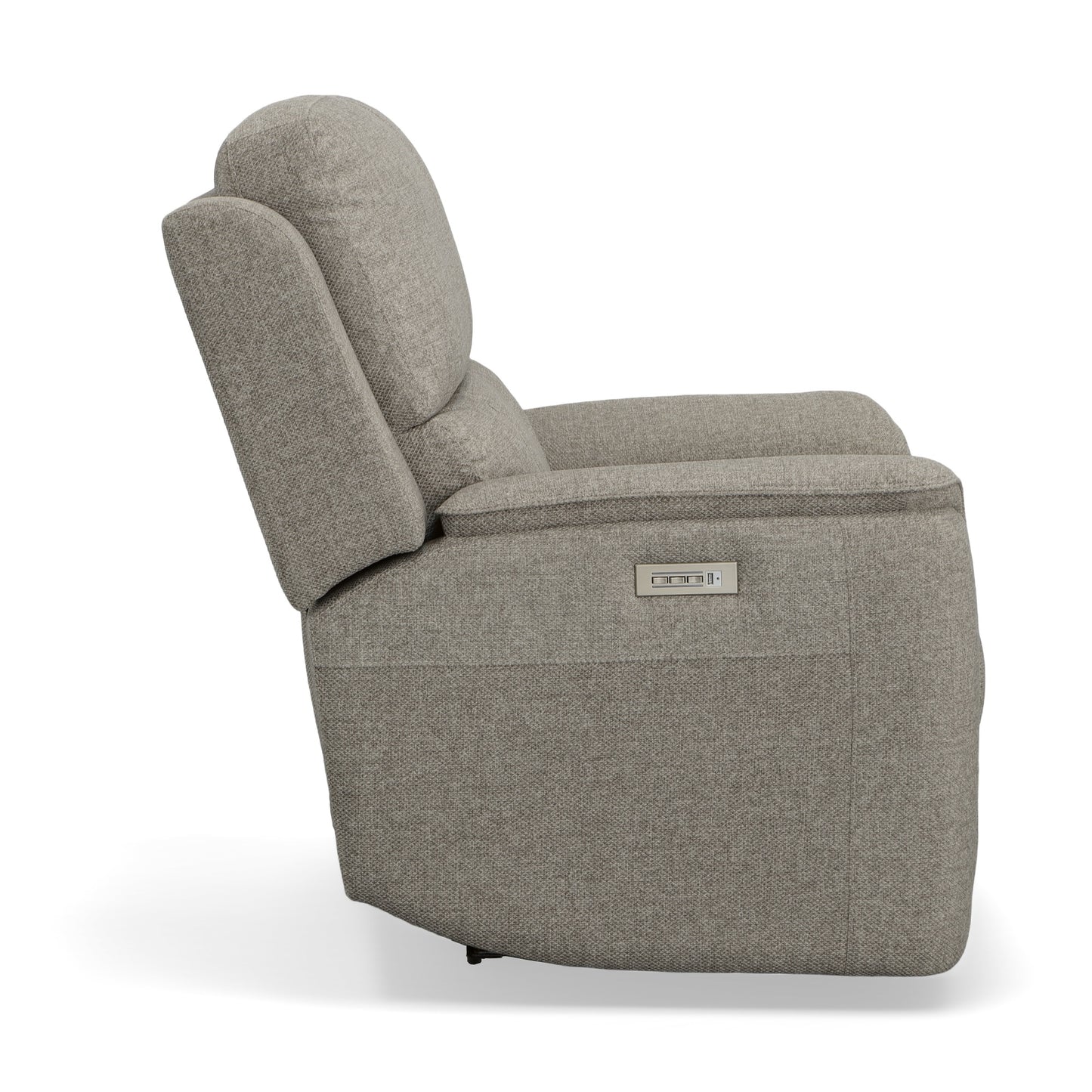 Flexsteel Henry Power Recliner with Power Headrest & Lumbar