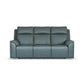 Flexsteel Vernon Power Reclining Sofa with Console, Power Headrest, Lumbar, Heat & Massage