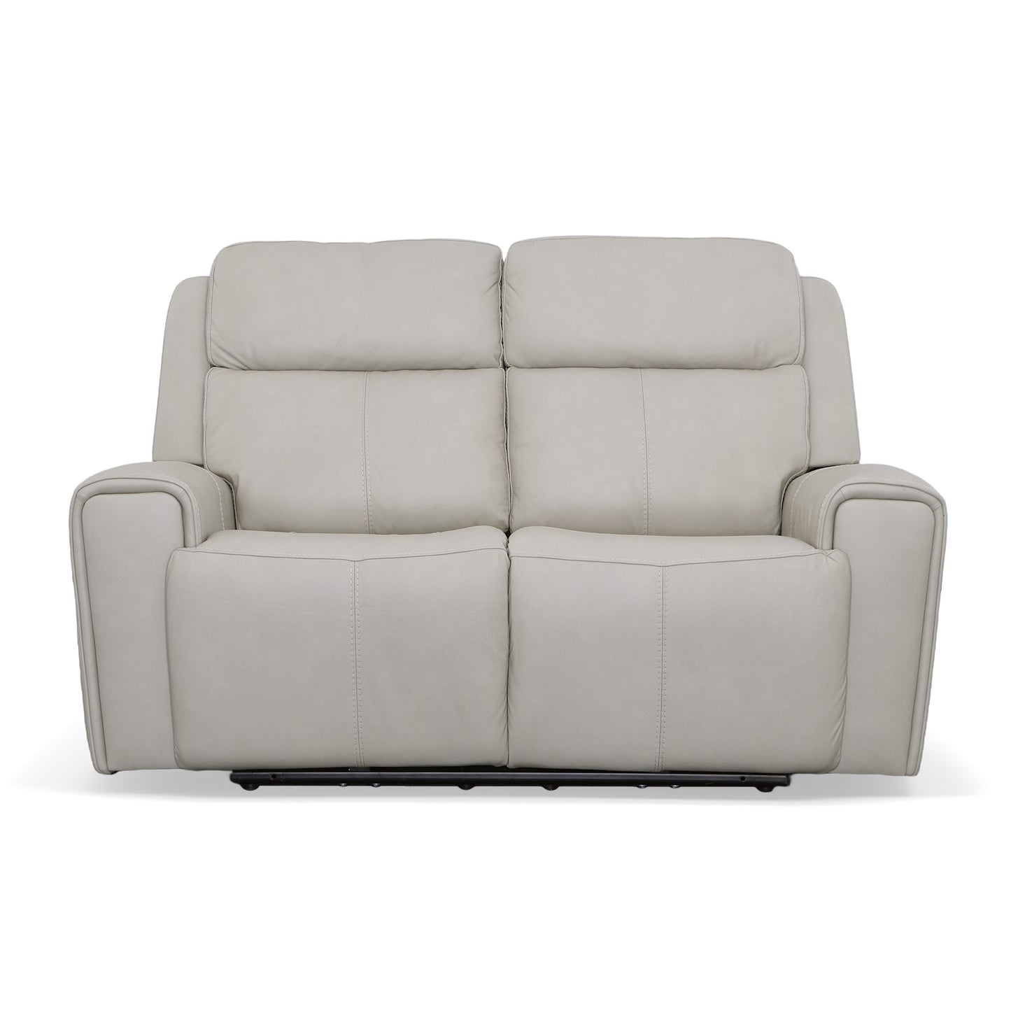 Flexsteel Barnett Power Reclining Loveseat with Power Headrests & Lumbar