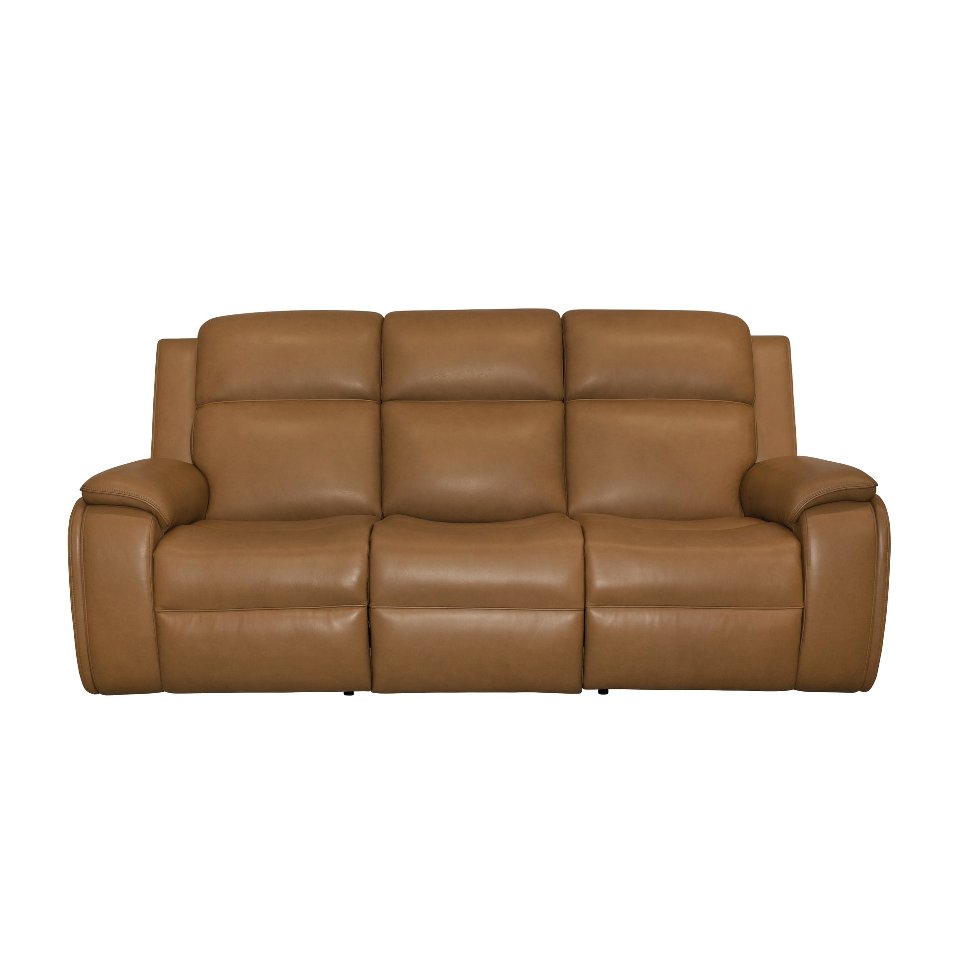 Flexsteel Ziggy Power Reclining Sofa with Power Headrest, Lumbar, Heat & Massage