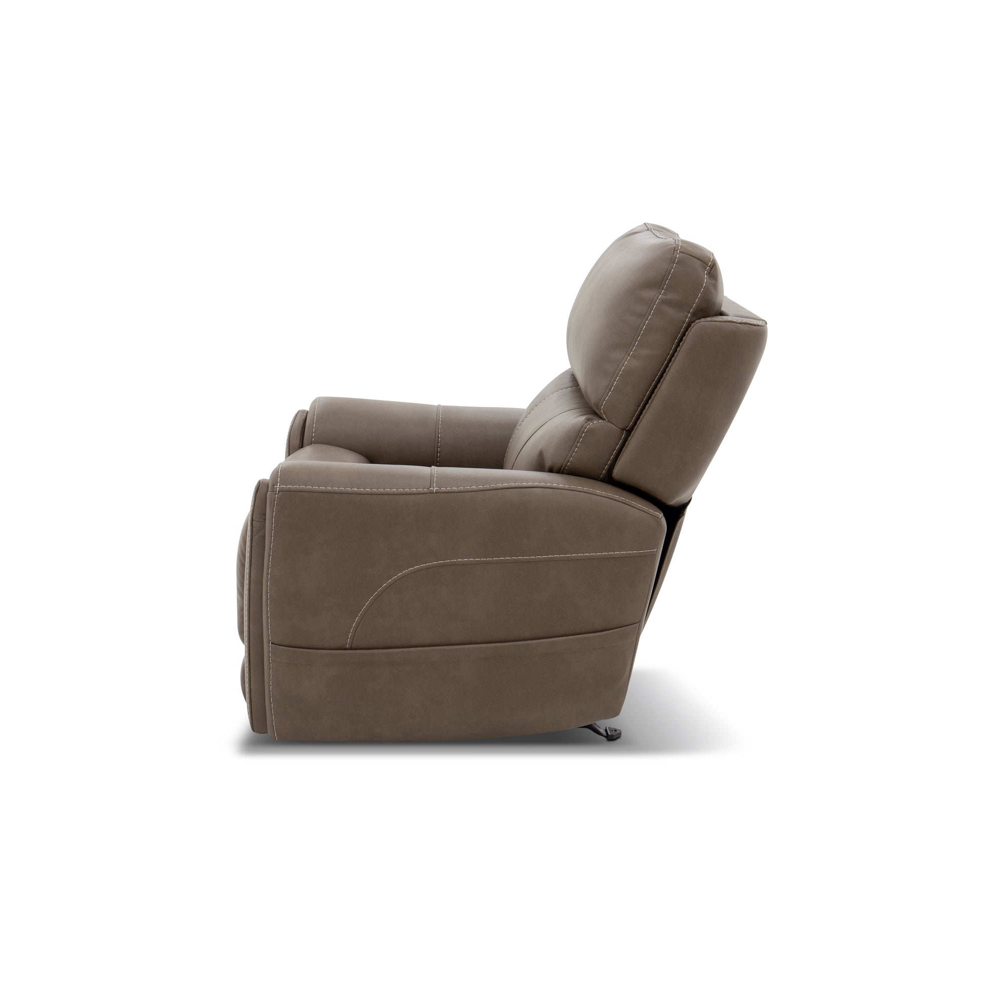 Flexsteel Carter Power Rocking Recliner with Power Headrest, Lumbar, Heat & Massage