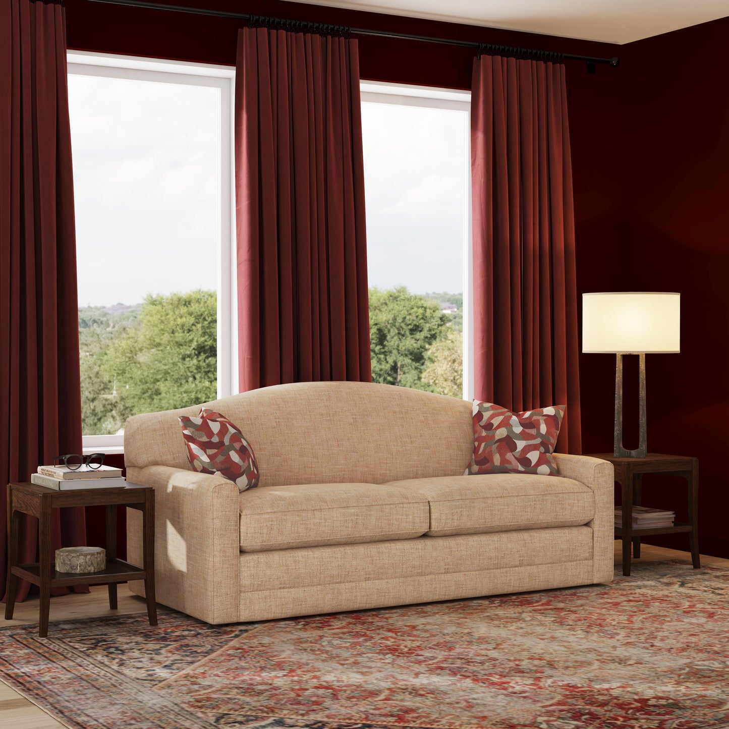 Flexsteel Aggie Two-Cushion Sofa