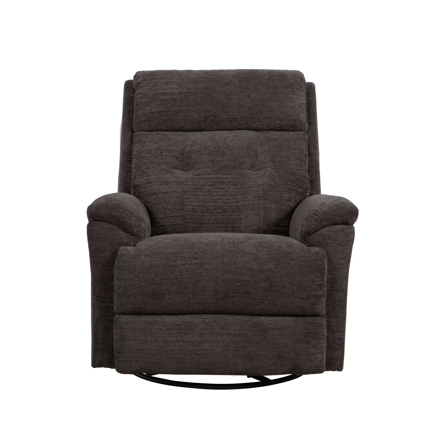 Flexsteel Sophisticated Power Swivel Gliding Recliner with Power Headrest & Lumbar