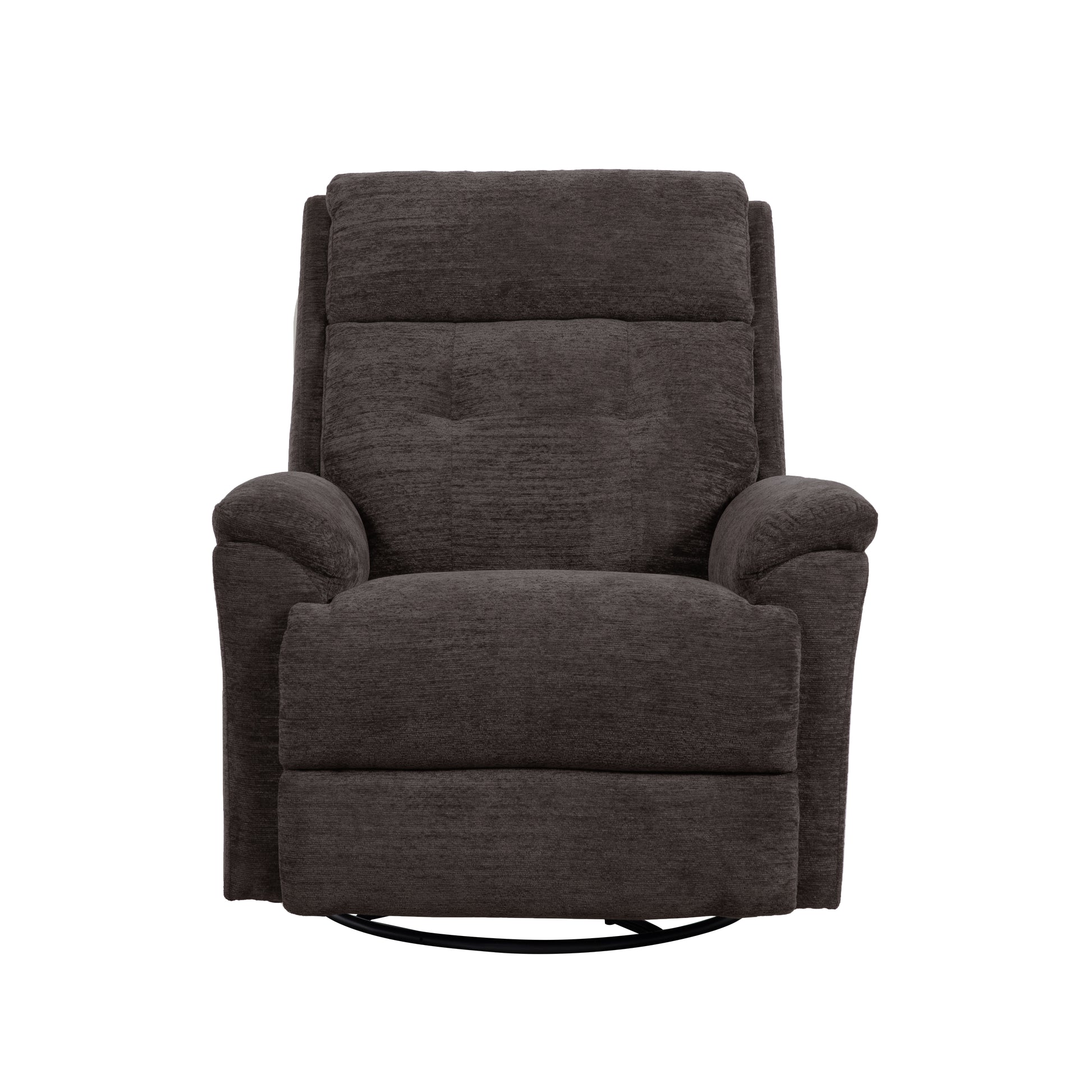 Flexsteel Sophisticated Power Swivel Gliding Recliner with Power Headrest & Lumbar