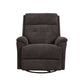 Flexsteel Sophisticated Power Swivel Gliding Recliner with Power Headrest & Lumbar