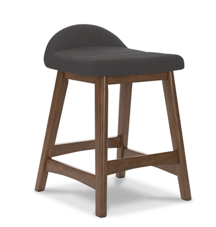 Lyncott Upholstered Barstool (2/CN) Set of 2