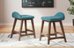 Lyncott Upholstered Barstool (2/CN) Set of 2