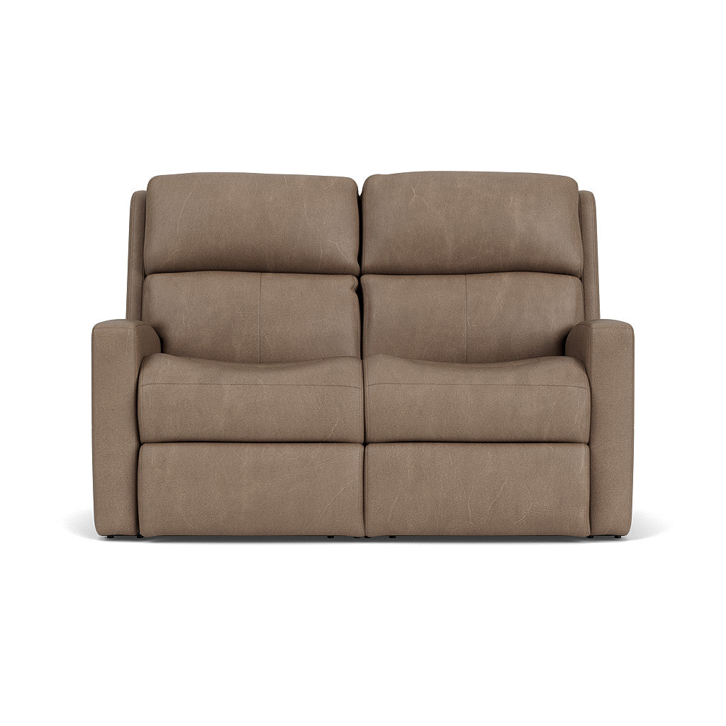 Flexsteel Catalina Power Reclining Loveseat with Power Headrests