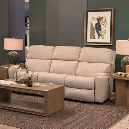 Flexsteel Rio Power Reclining Sofa with Power Headrests