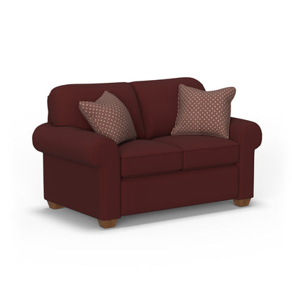 Thornton Loveseat - Crimson