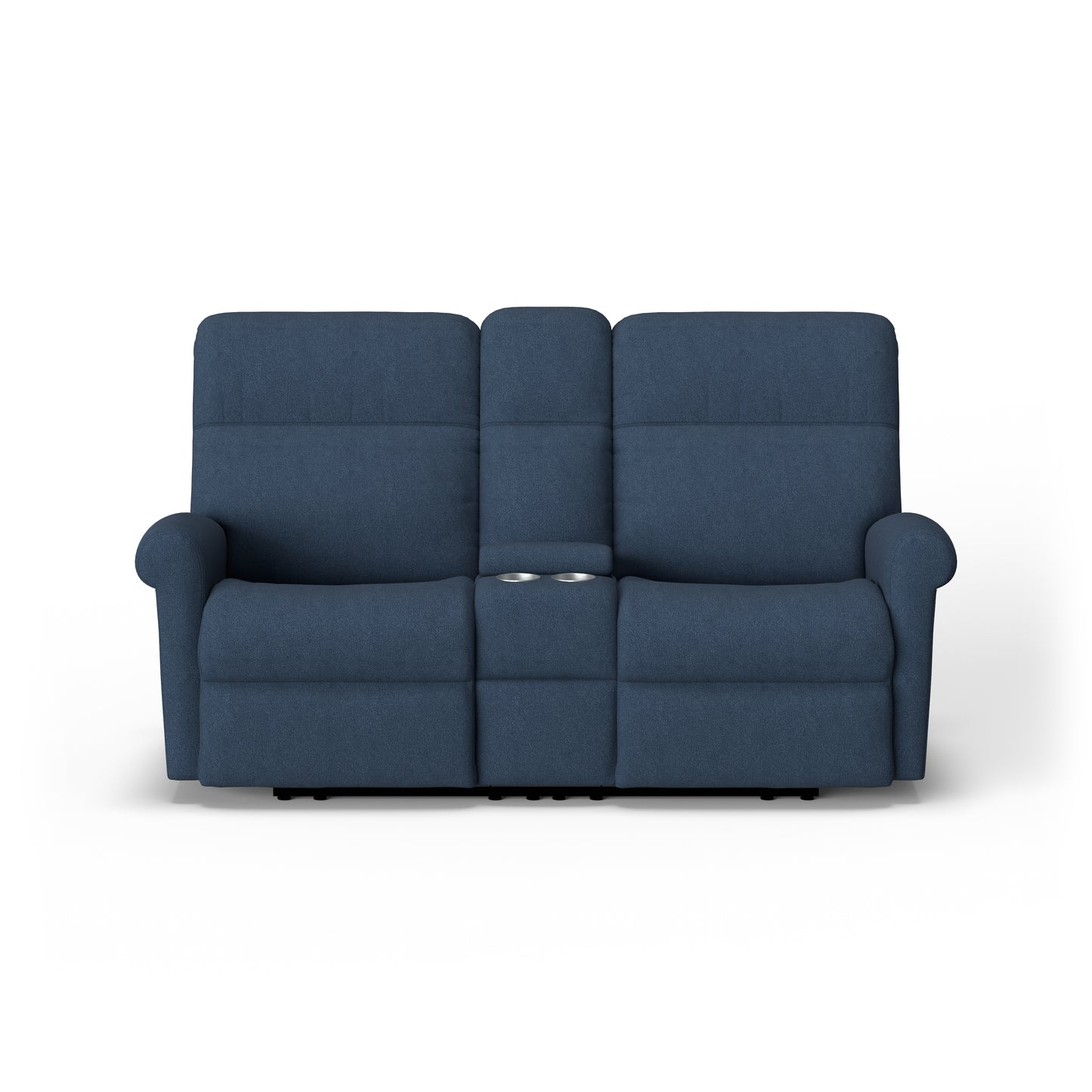 Flexsteel Davis Power Reclining Loveseat with Console
