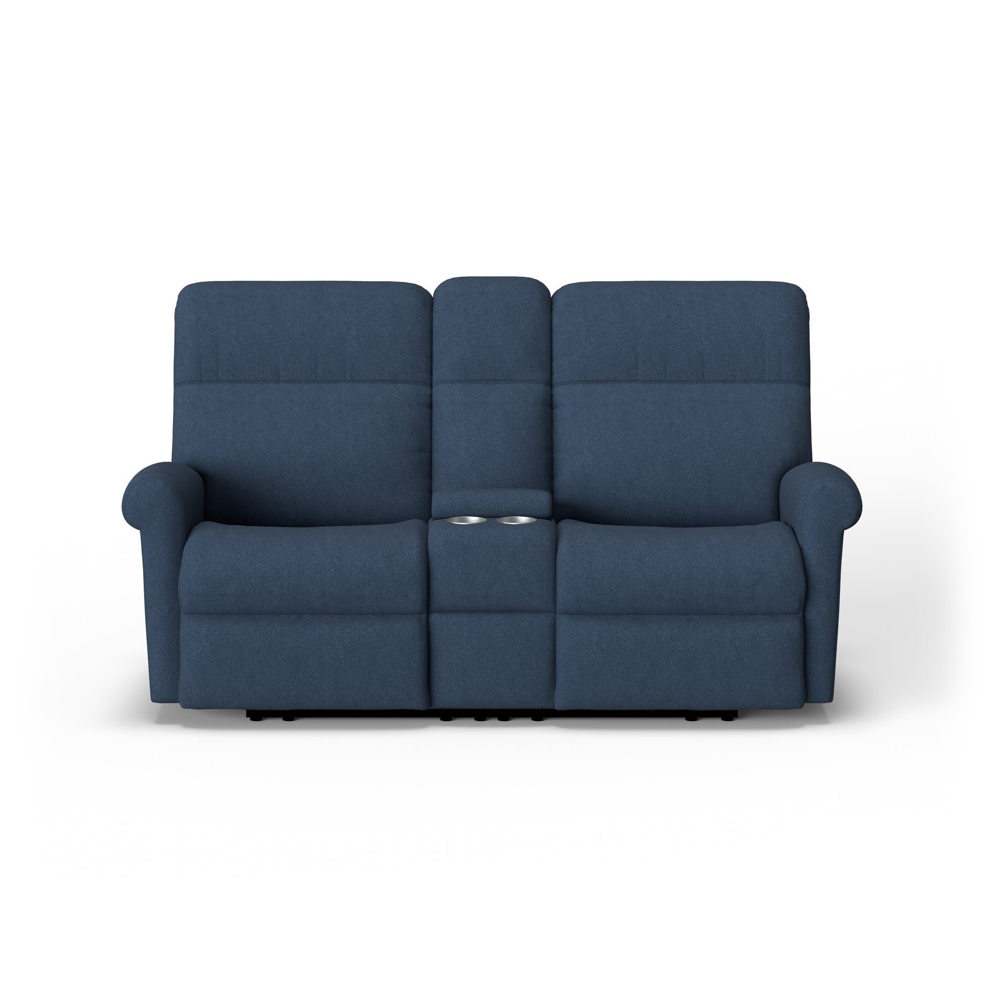 Flexsteel Davis Power Reclining Loveseat with Console