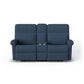 Flexsteel Davis Power Reclining Loveseat with Console