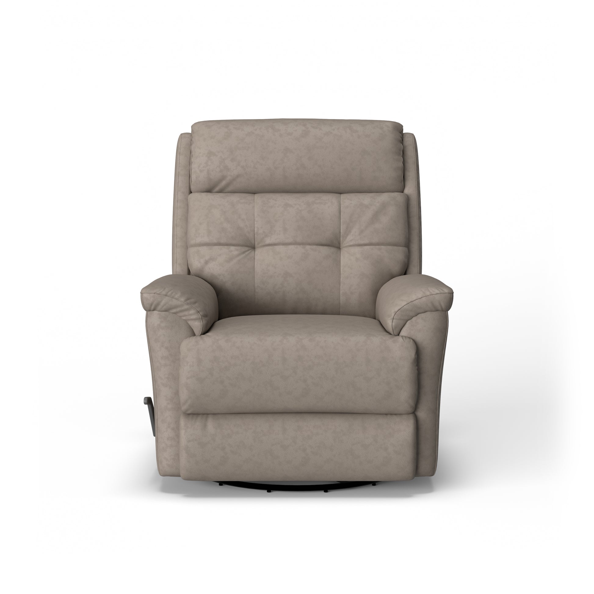 Flexsteel Sophisticated Power Swivel Gliding Recliner with Power Headrest & Lumbar