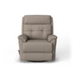 Flexsteel Sophisticated Power Swivel Gliding Recliner with Power Headrest & Lumbar