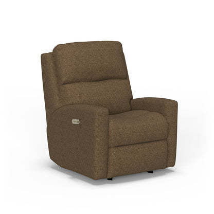 Flexsteel Catalina Power Rocking Recliner with Power Headrest