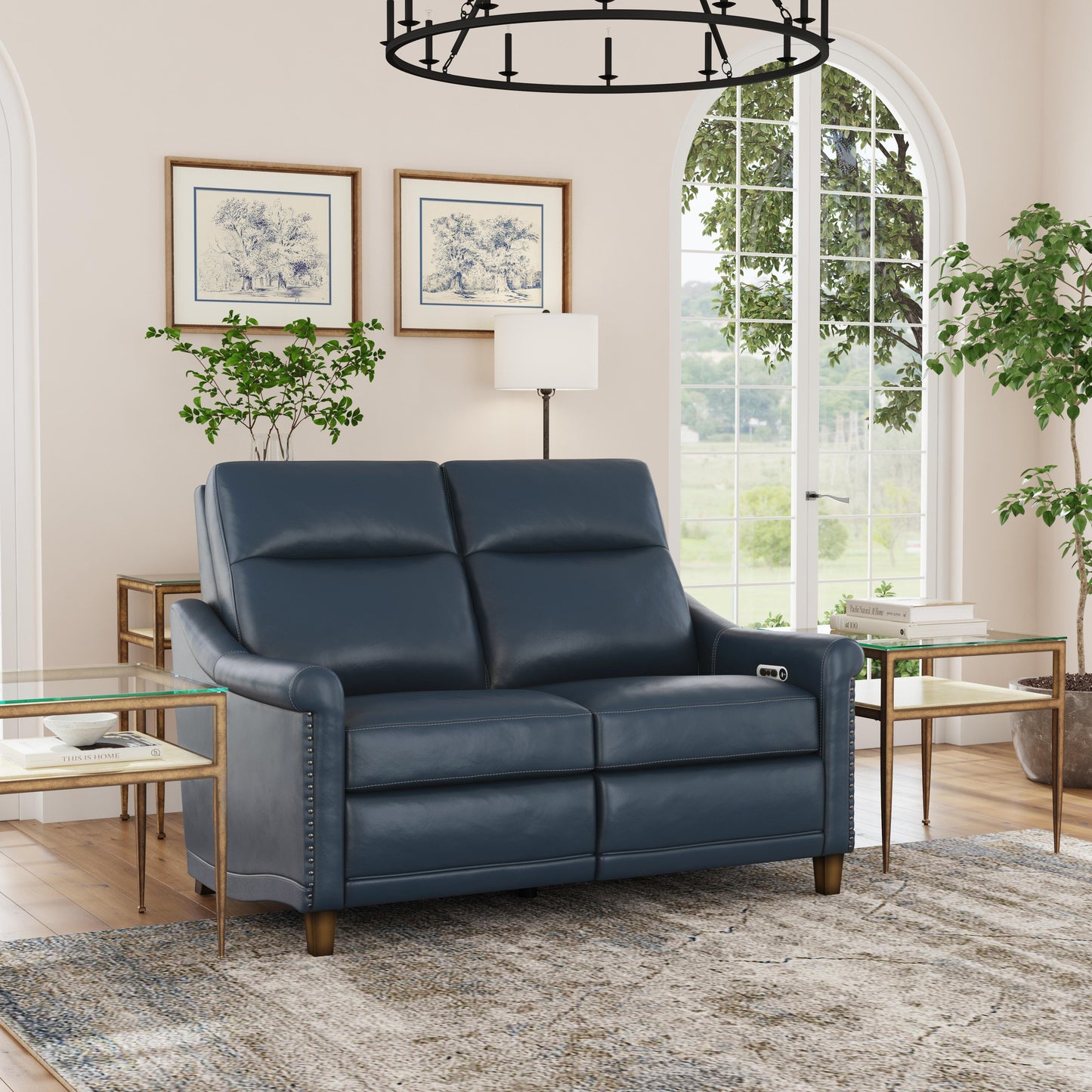 Flexsteel Elizabeth Power Recliner with Power Headrest