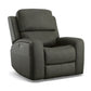 Flexsteel Linden Power Recliner with Power Headrest & Lumbar