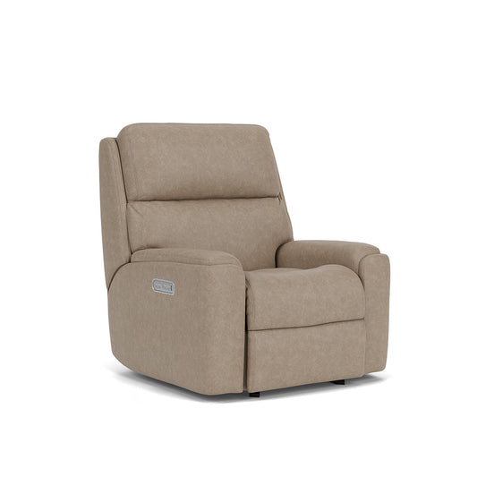 Rio Power Rocking Recliner with Power Headrest - Flint