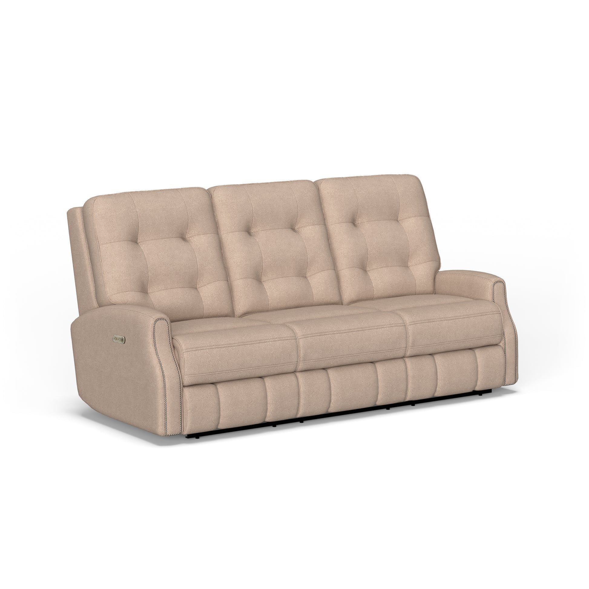 Flexsteel Devon Power Reclining Sofa with Power Headrests