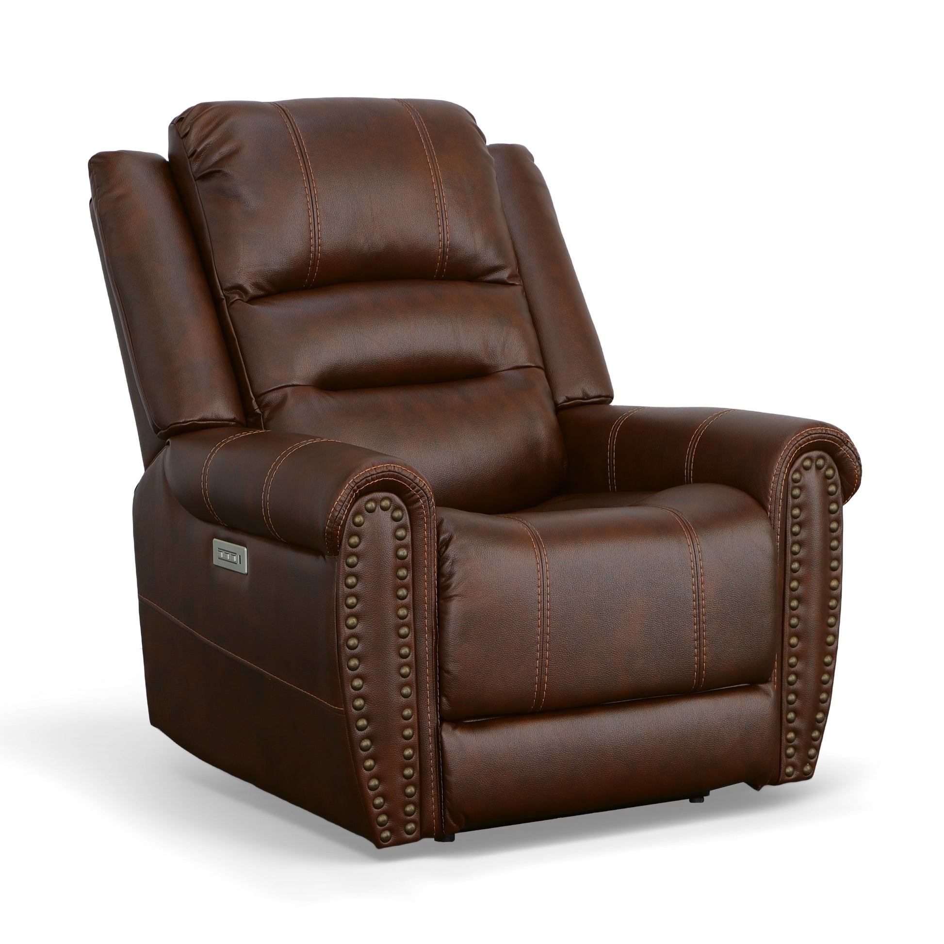 Flexsteel Oscar Power Recliner with Power Headrest