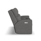 Flexsteel Score Power Reclining Loveseat with Console & Power Headrests & Lumbar