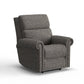 Flexsteel Bernard Power Recliner with Power Headrest & Lumbar