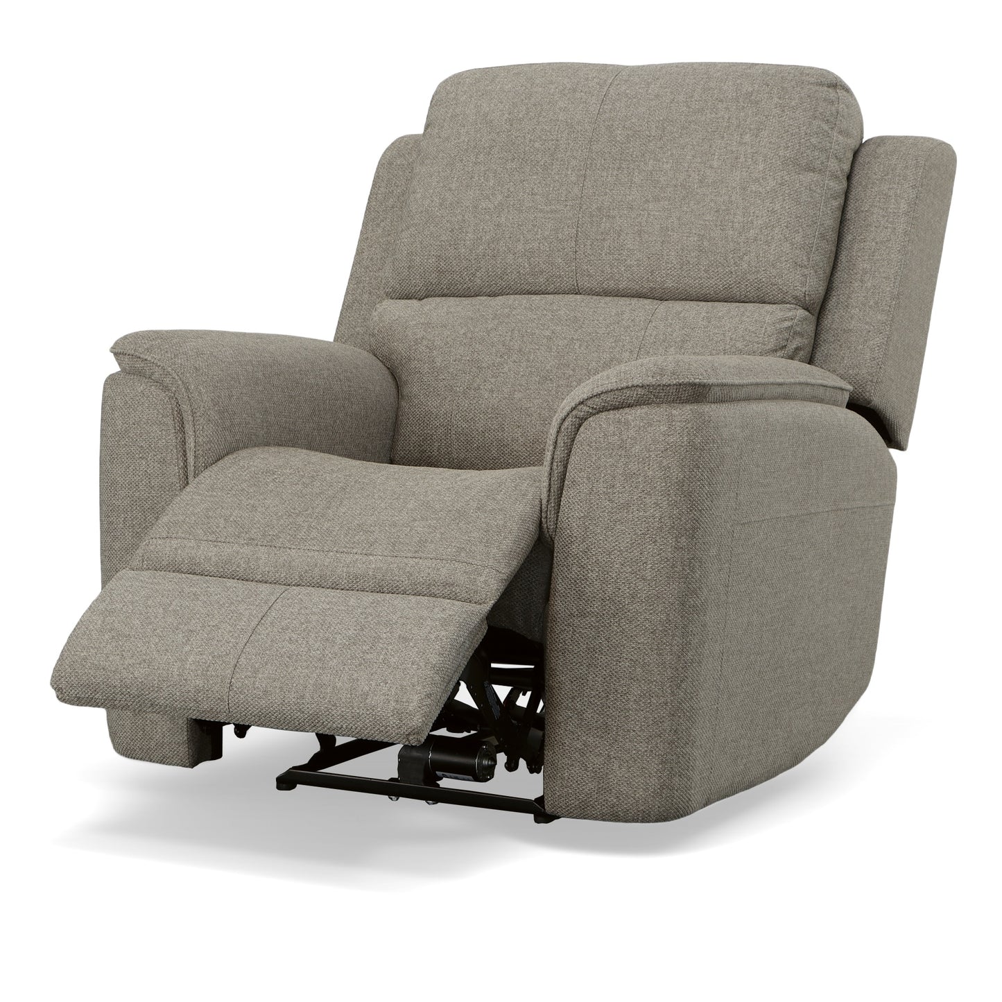 Flexsteel Henry Power Recliner with Power Headrest & Lumbar