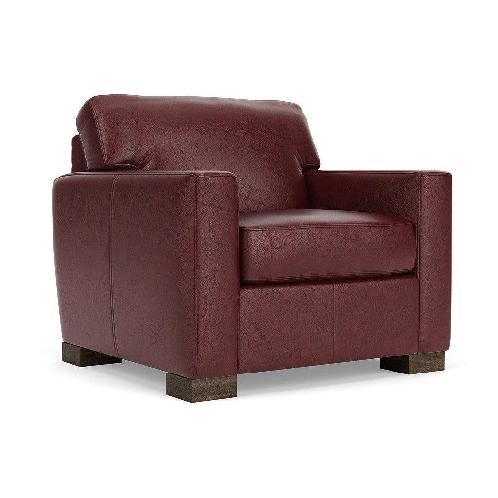 Bryant Leather Chair - Cinnabar