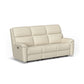 Flexsteel Porter Power Reclining Sofa with Console, Power Headrests & Lumbar