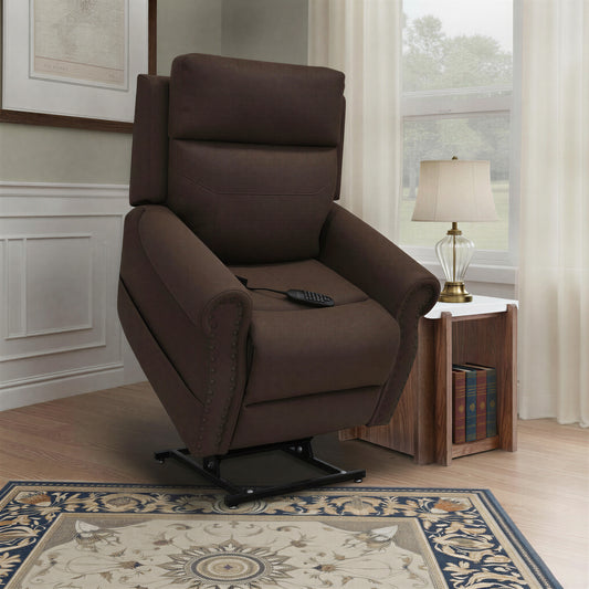 Flexsteel Rivo Power Lift Recliner w/ Power Headrest & Lumbar