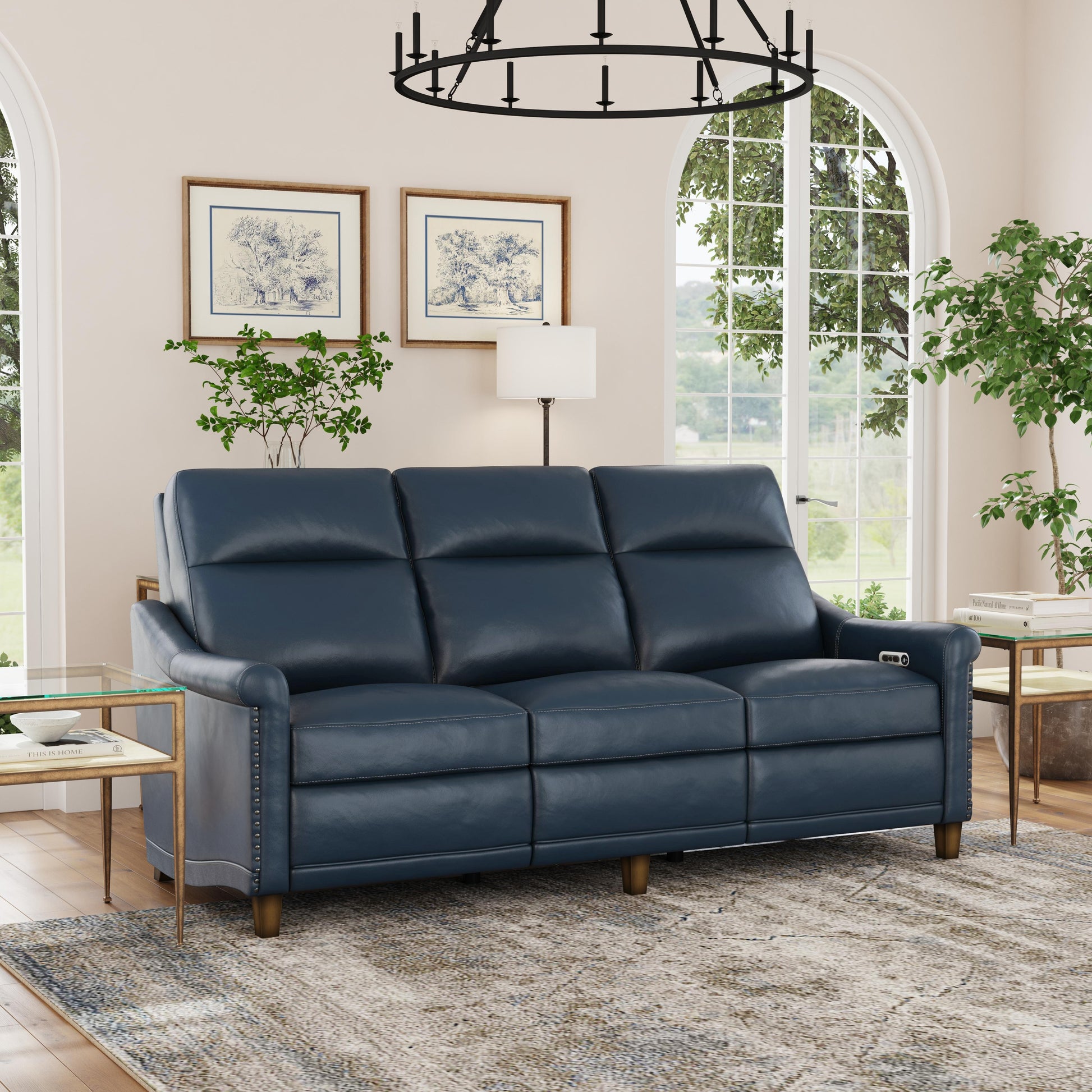 Flexsteel Elizabeth Power Recliner with Power Headrest