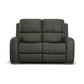 Flexsteel Linden Power Reclining Loveseat with Power Headrests & Lumbar
