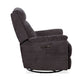 Flexsteel Sophisticated Power Swivel Gliding Recliner with Power Headrest & Lumbar