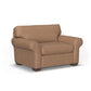 Vail Leather Chair and a Half - Sisal