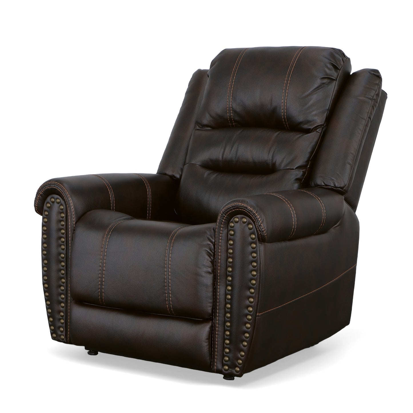 Oscar Leather Power Lift Recliner with Right-Hand Control & Power Headrest