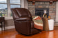 Flexsteel Plush Perfect Match Power Gliding Recliner with Power Headrest & Lumbar