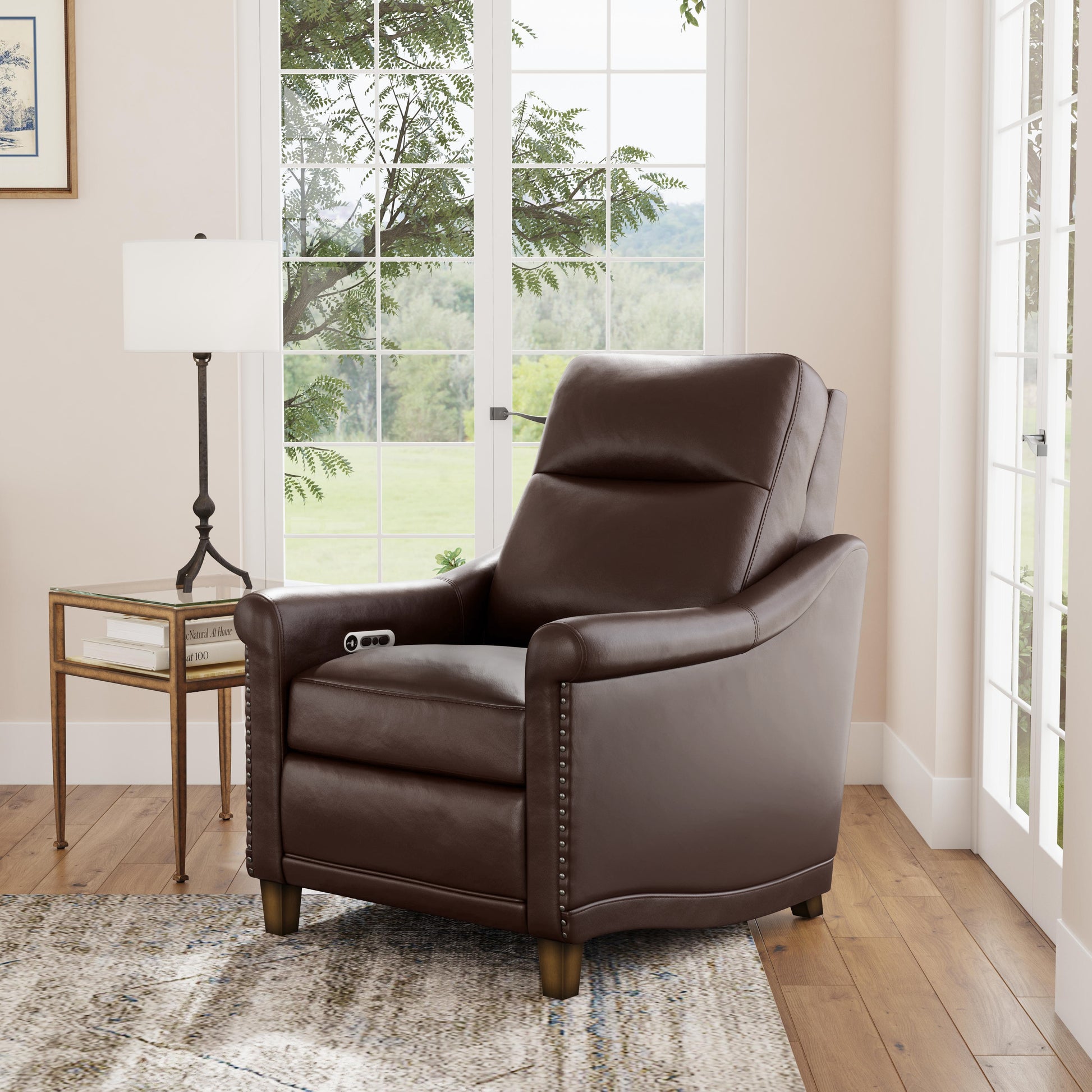 Flexsteel Elizabeth Power Recliner with Power Headrest